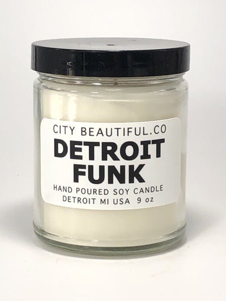 Detroit Funk - Hand Poured Soy Candle by City Beautiful . Co - 9oz. Candle