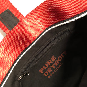 Pure Detroit OFFICIAL -  Medium Ring Tote Seatbelt Bag - Red PRE ORDER Seatbelt Bags   