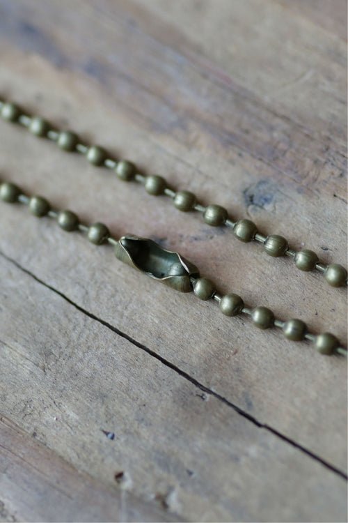 Love Belle Isle Necklace / Brass Jewelry