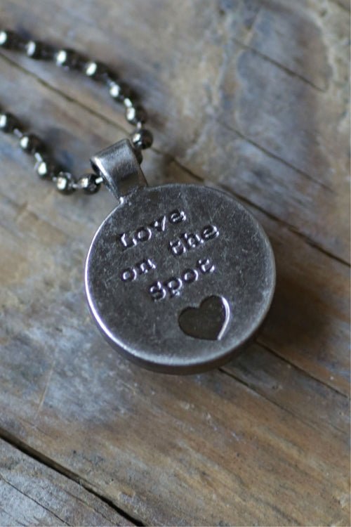 Love Belle Isle Necklace / Gun Metal Jewelry