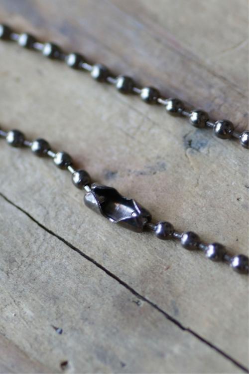 Love Michigan Map Necklace / Gun Metal Jewelry
