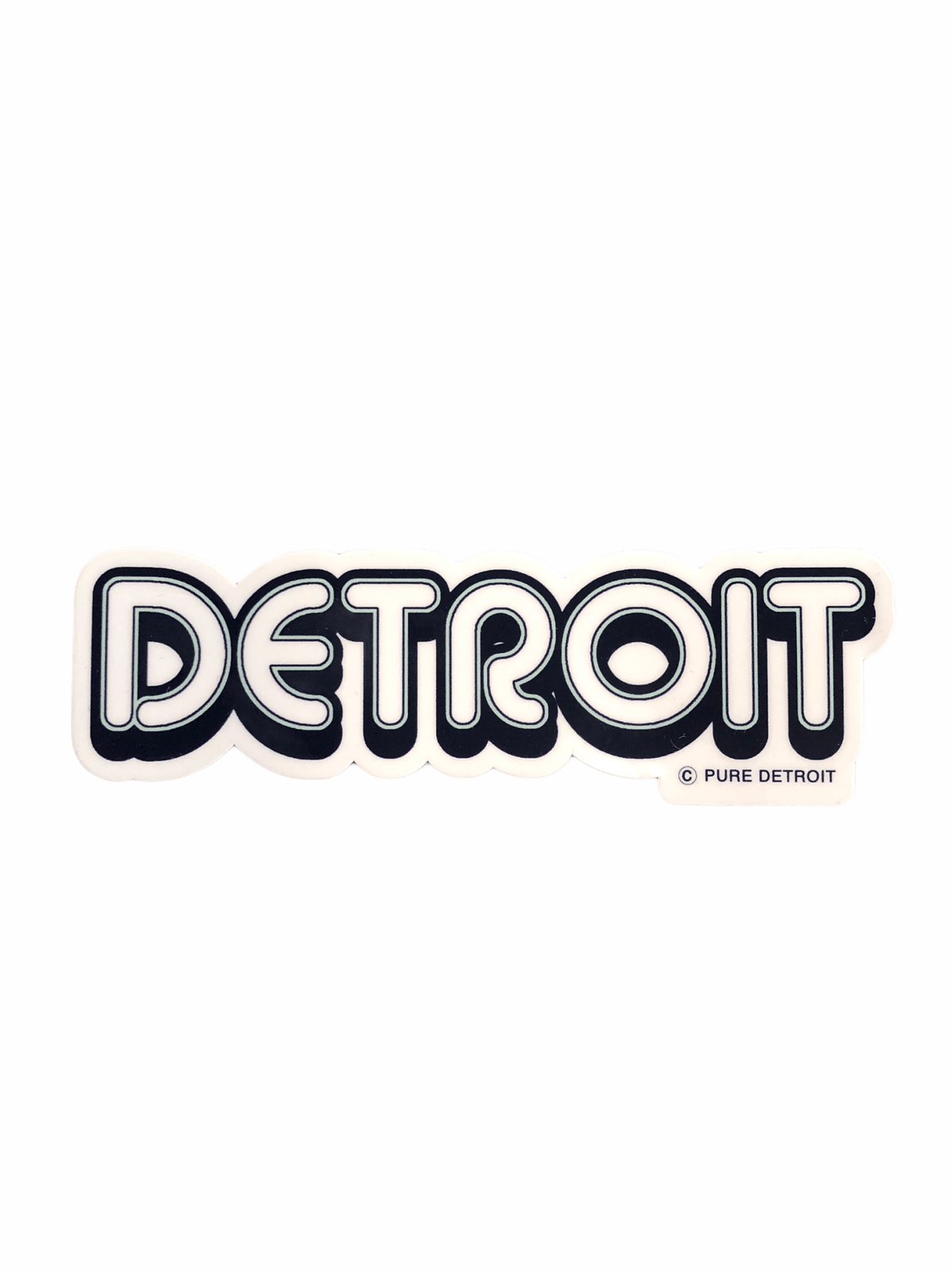 Detroit Neon Decal Decal