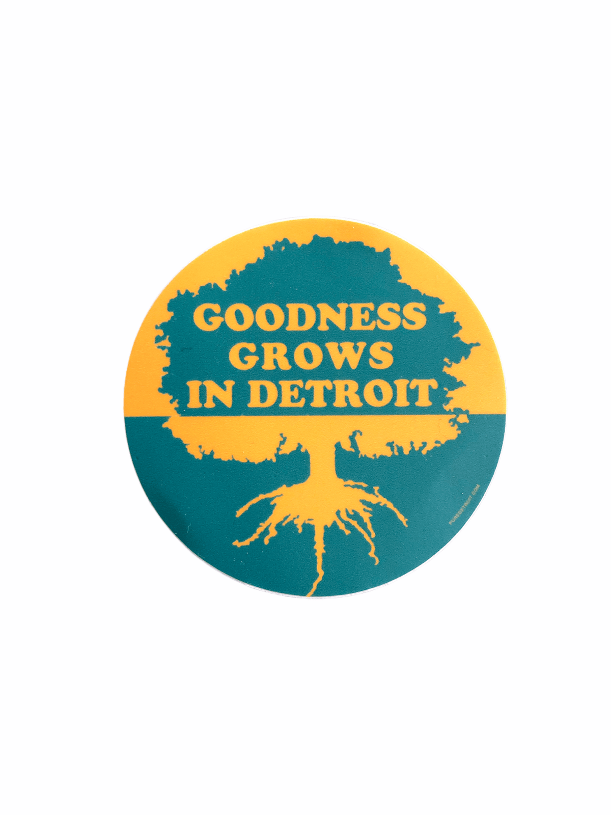 Goodness Grows in Detroit Decal Decal