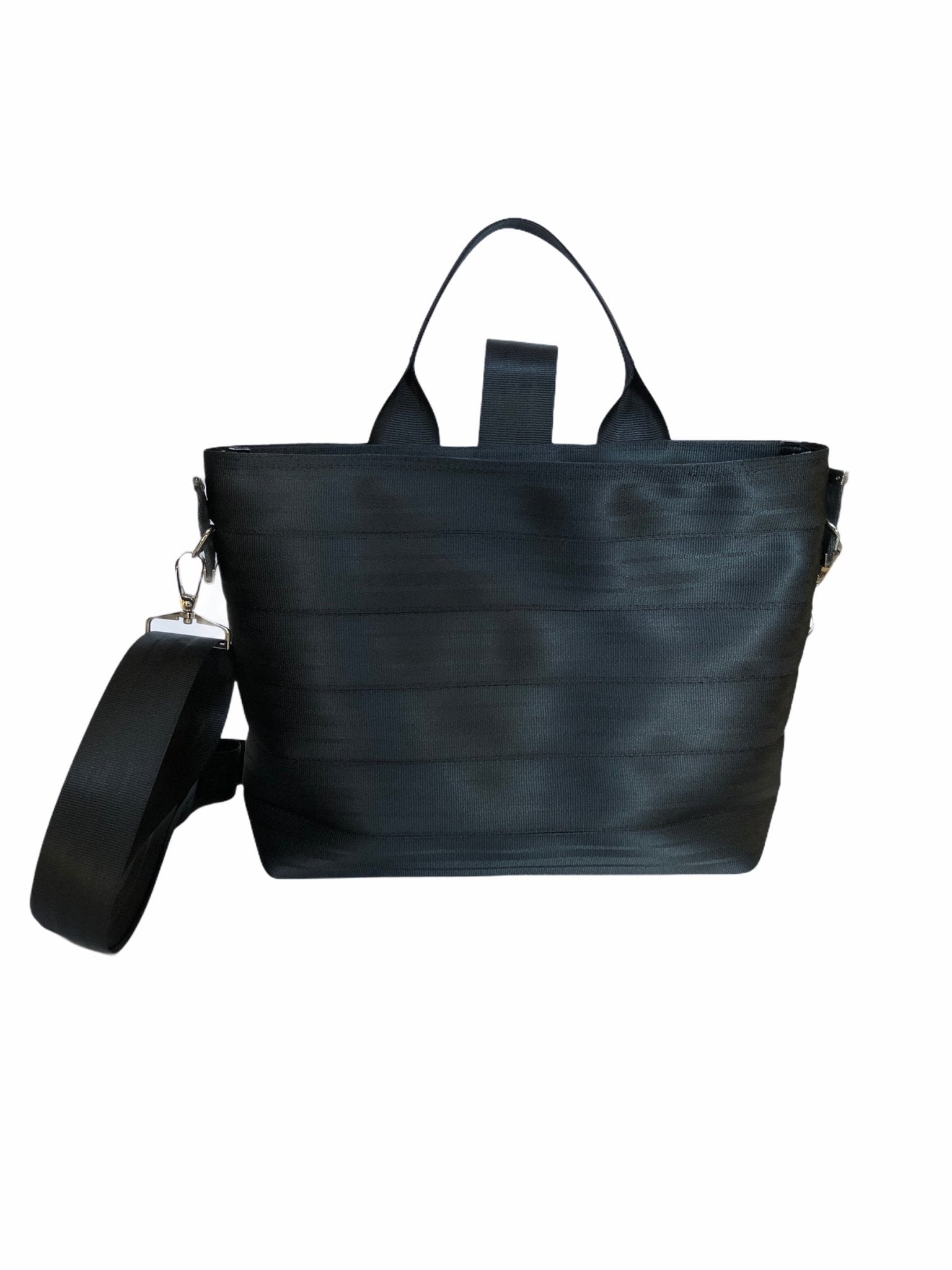 Pure Detroit OFFICIAL - Convertible Tote Seatbelt Bag - Black PRE ORDER Seatbelt Bags