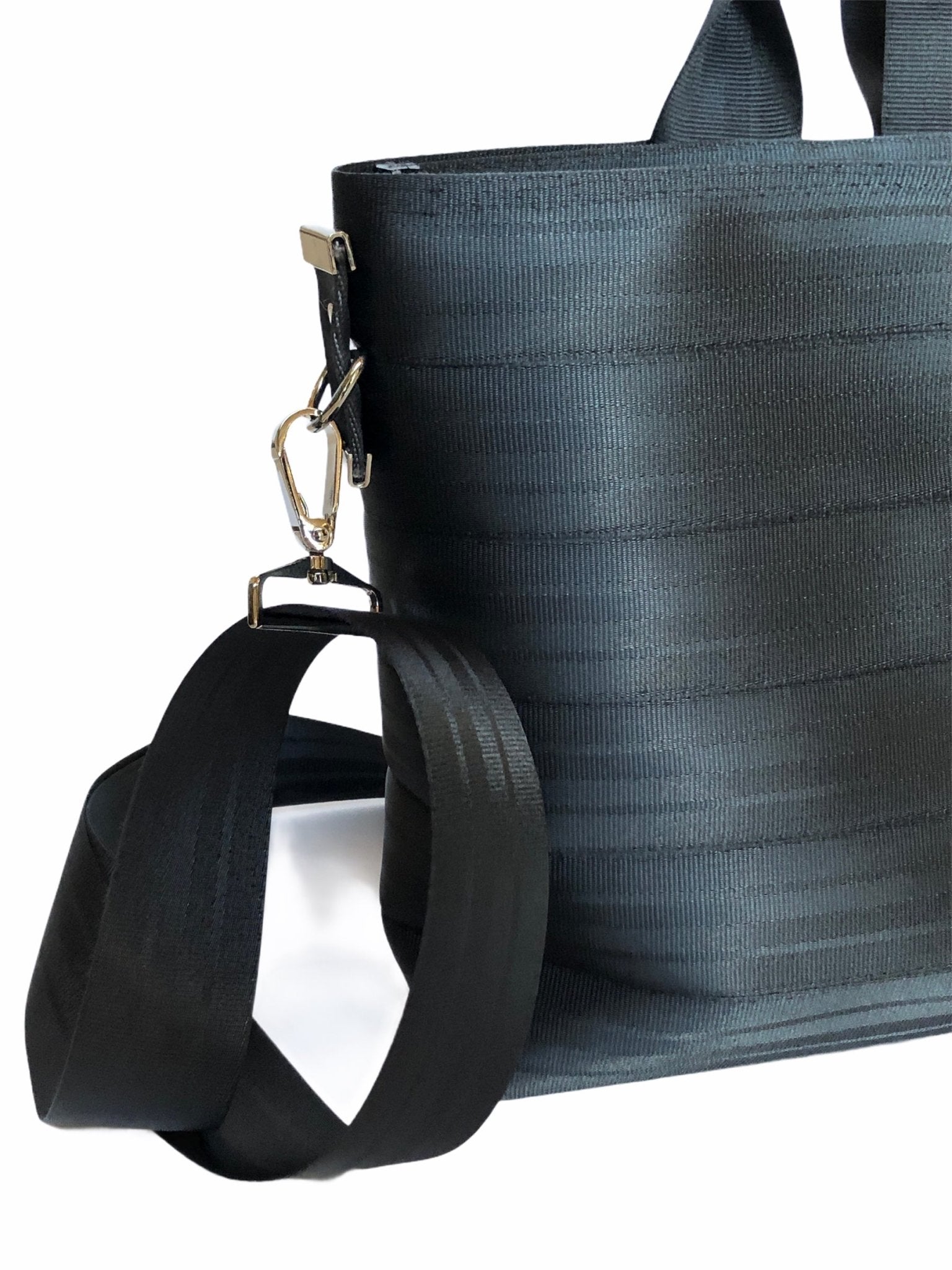 Pure Detroit OFFICIAL - Convertible Tote Seatbelt Bag - Black PRE ORDER Seatbelt Bags