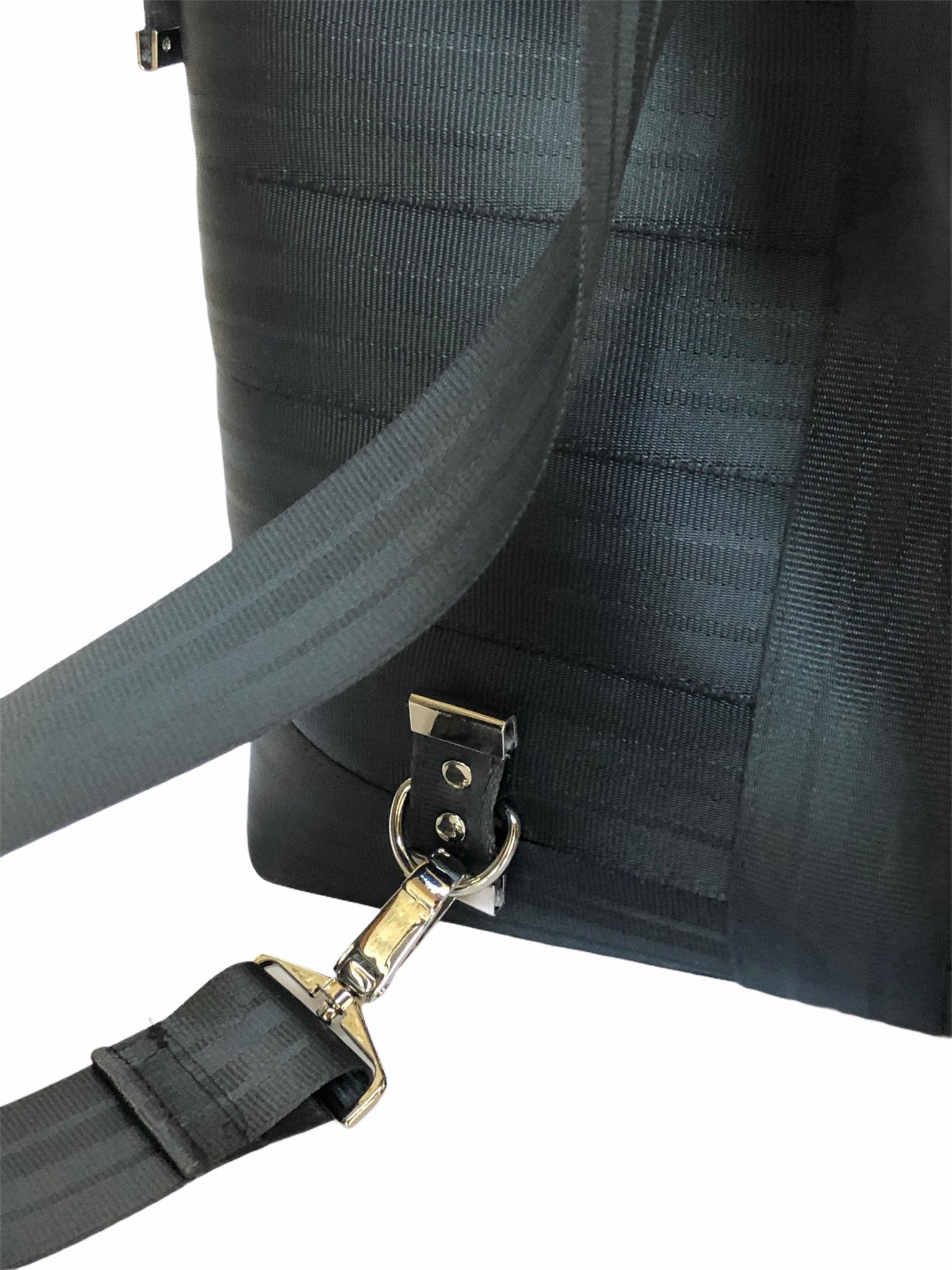Pure Detroit OFFICIAL - Convertible Tote Seatbelt Bag - Black PRE ORDER Seatbelt Bags