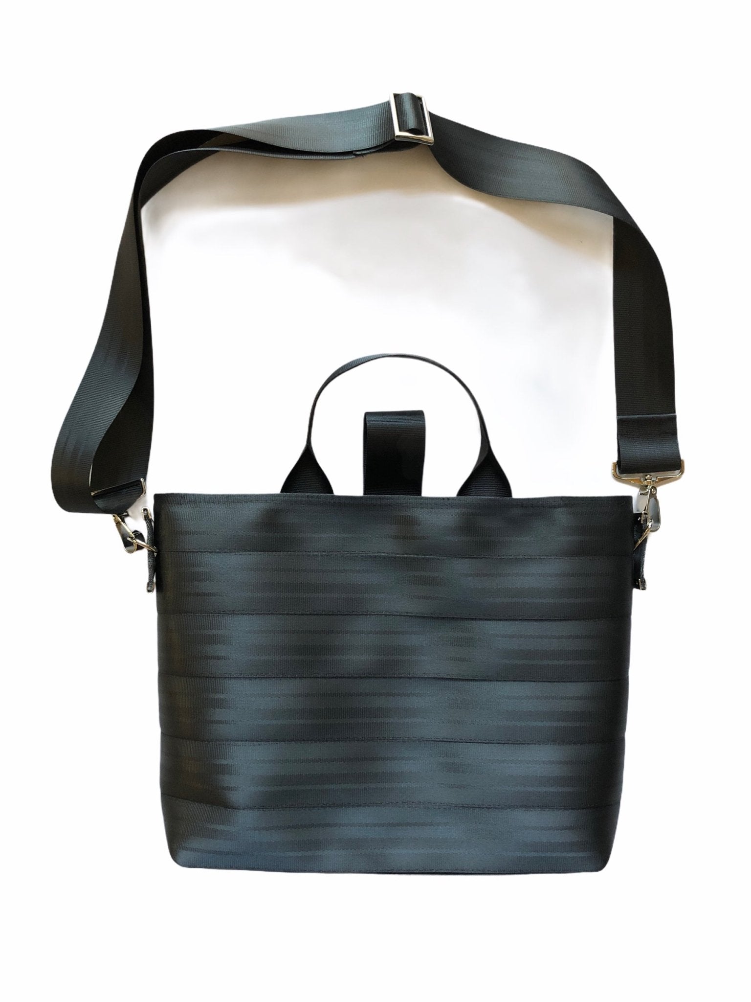 Pure Detroit OFFICIAL - Convertible Tote Seatbelt Bag - Black PRE ORDER Seatbelt Bags