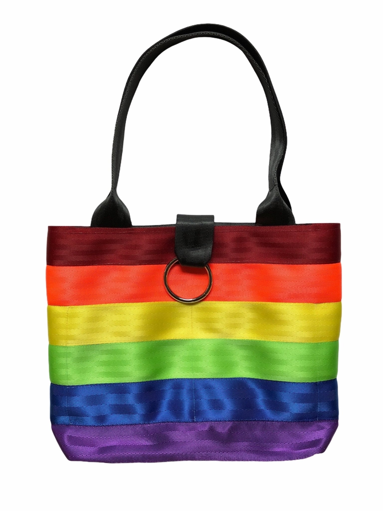 Pure Detroit OFFICIAL - Medium Ring Tote Seatbelt Bag - Rainbow Spectrum PRE ORDER Seatbelt Bags
