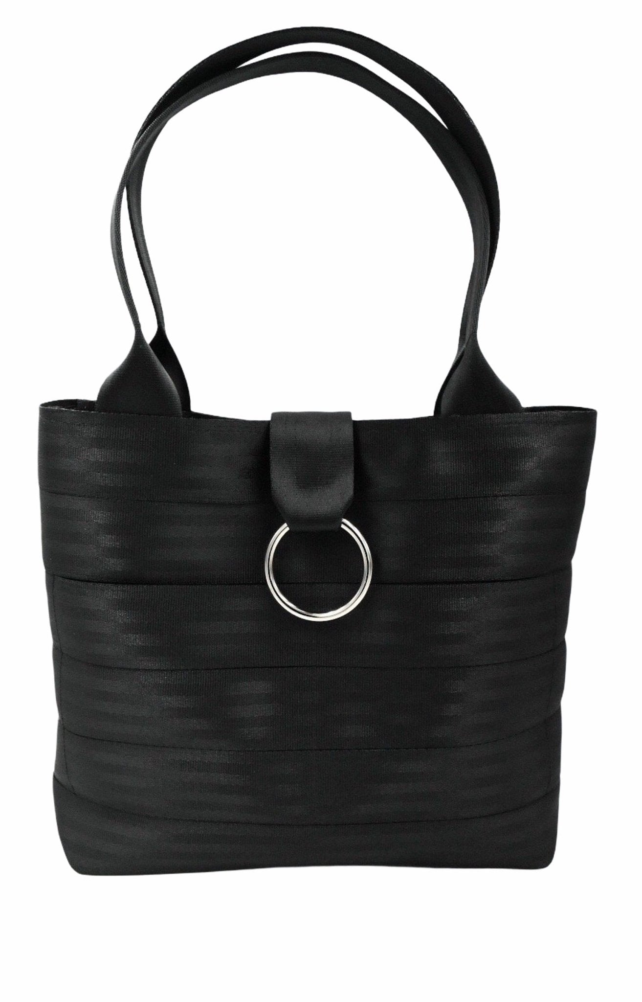 Pure Detroit OFFICIAL - Medium Ring Tote Seatbelt Bag - Black PRE ORDER Seatbelt Bags