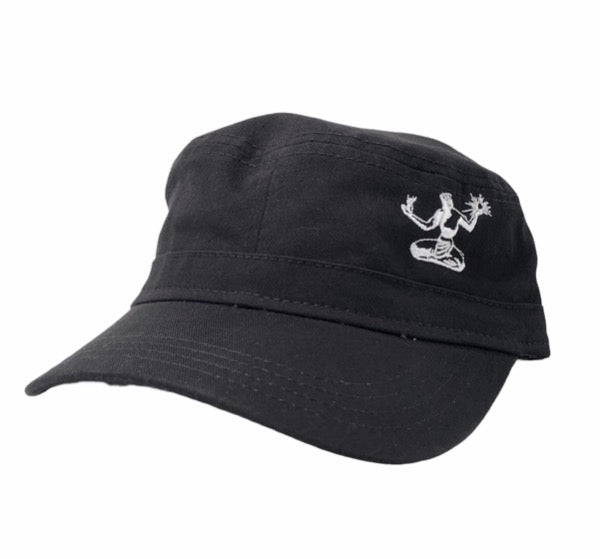 Spirit of Detroit Cadet Cap / White + Black Hat