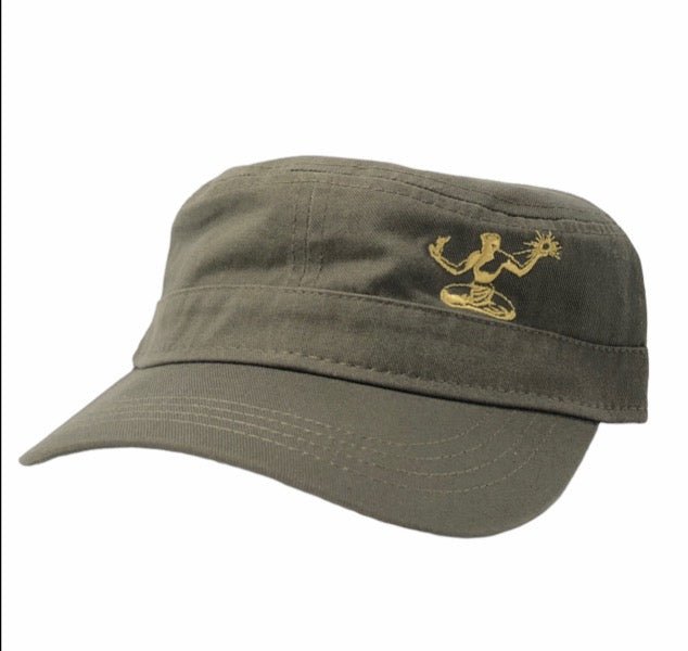 Spirit of Detroit Cadet Cap / Gold + Olive Hat