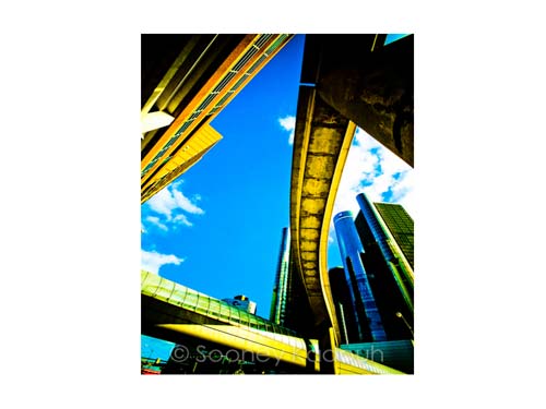 Ren Cen People Mover Luster or Canvas Print $35 - $430 Luster Prints and Canvas Prints