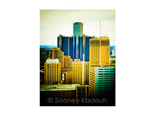 Detroit City View Luster or Canvas Print $35 - $430 Luster Prints and Canvas Prints