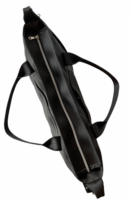 Pure Detroit OFFICIAL - Strathmore Travel Tote Seatbelt Bag - Black PRE ORDER Seatbelt Bags