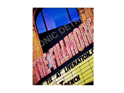 The Fillmore Luster or Canvas Print $35 - $430 Luster Prints and Canvas Prints
