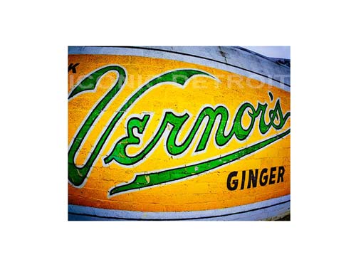 Retro Vernor's Mural Luster or Canvas Print $35 - $430 Luster Prints and Canvas Prints