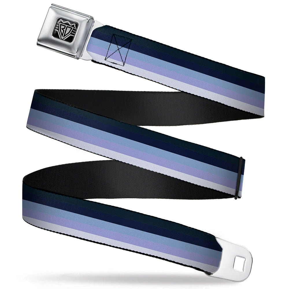 Spirit of Detroit Seatbelt Belt / Spirit of Detroit Logo + Belle Isle Spectrum Webbing Belts