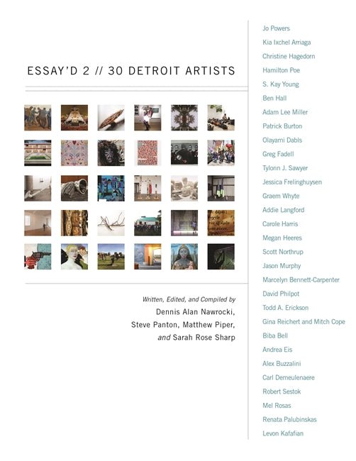 Essay'd 2: 30 Detroit Artists Book