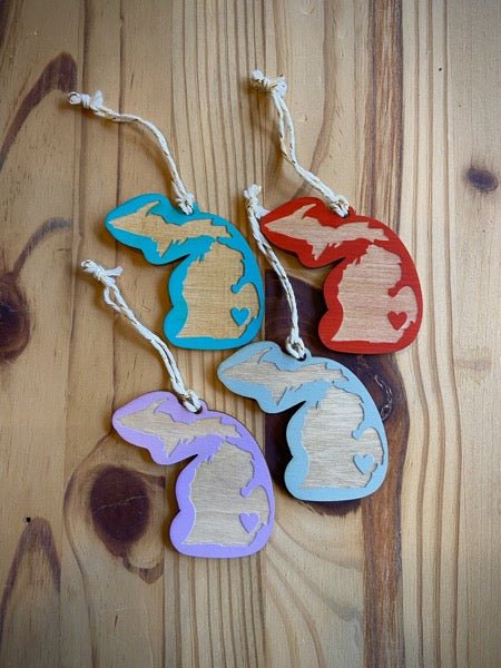 Detroit Love Laser-cut Ornament Ornament