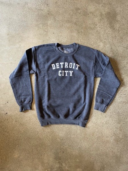 Detroit City Pullover / Charcoal / Unisex Unisex Apparel