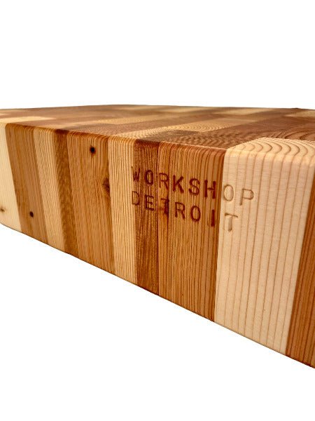 Workshop Detroit End-Grain Cutting Board Cutting Board