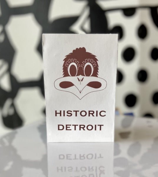 Historic Detroit / Eastern Market Pop-Up card Greeting Card