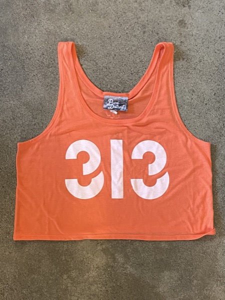 Modern 313 Crop Tank / Coral / Women's Women's Apparel