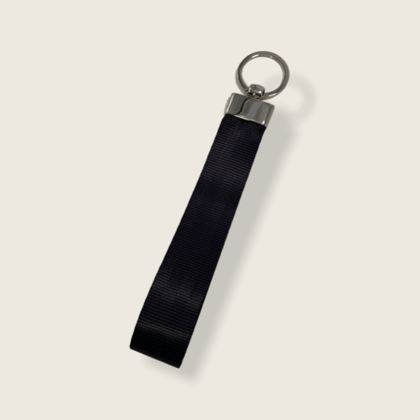 Pure Detroit Official - Seatbelt Ring Keychain - Pre-order Keychain Black