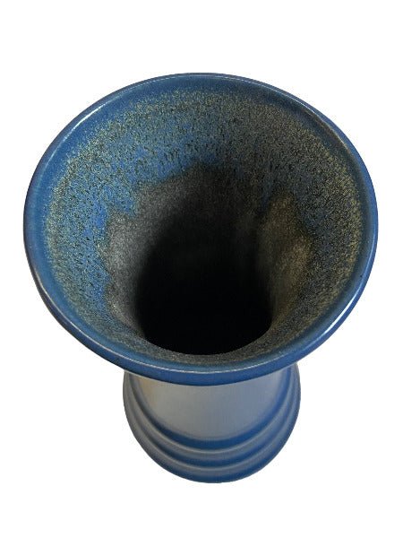 Pewabic Step Vase - Leland Blue Pewabic Pottery