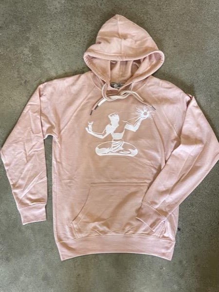 Spirit Lightweight Pullover / White + Rose / Unisex Pullover