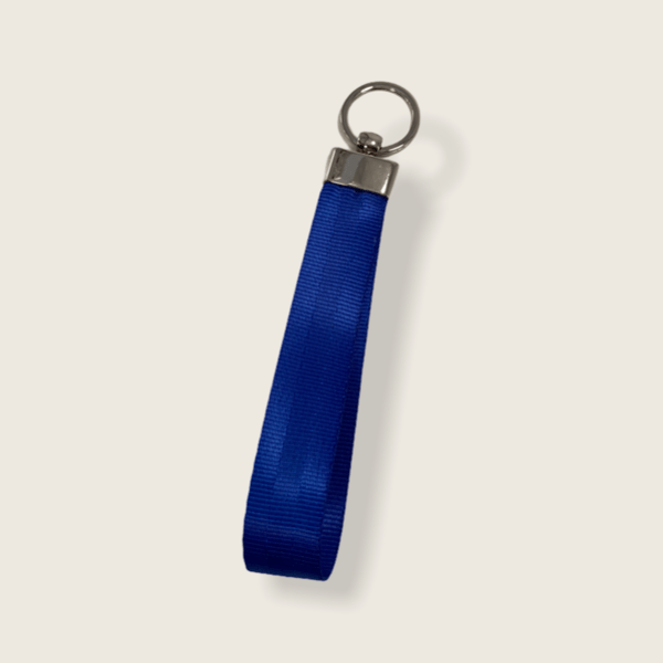 Pure Detroit Official - Seatbelt Ring Keychain - Pre-order Keychain Blue
