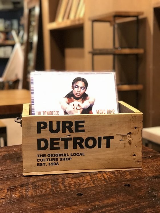 Pure Detroit Salvaged Wood Record Crate Salvaged Crates