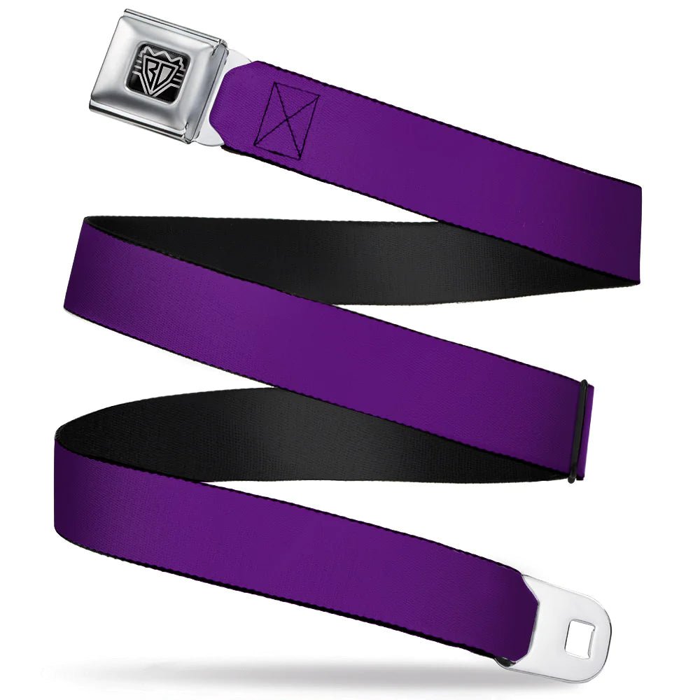 Ford Starburst Seatbelt Belt / Starburst Buckle + Purple Webbing Belts