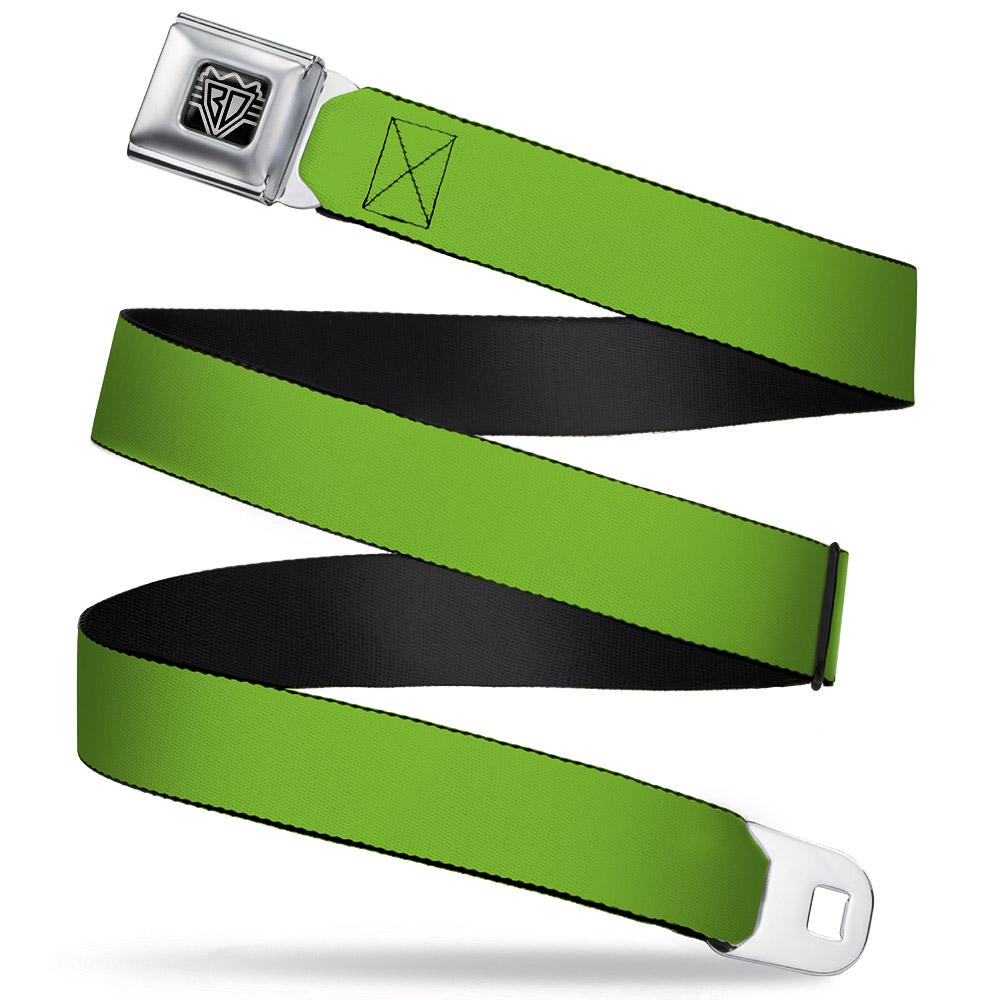 Ford Starburst Seatbelt Belt / Starburst Buckle + Green Webbing Belts