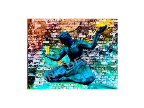 Spirit of Detroit Luster or Canvas Print $35 - $430 Luster Prints and Canvas Prints