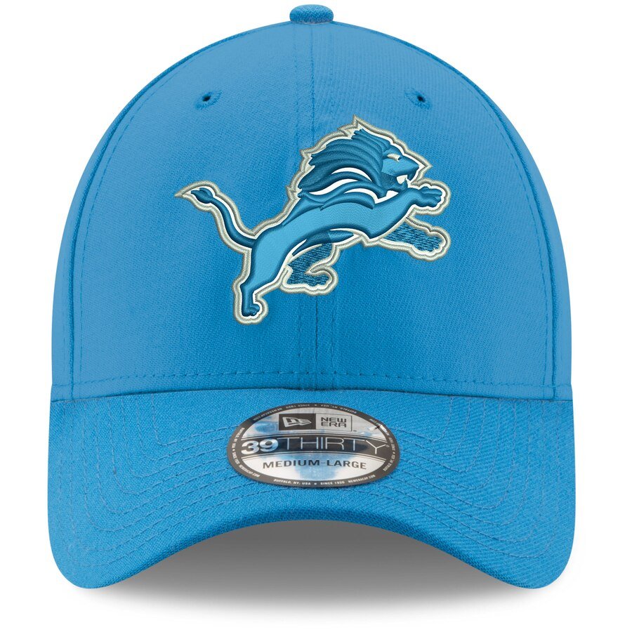 New Era Detroit Lions Classic 39THIRTY Flex Hat / Blue Hat
