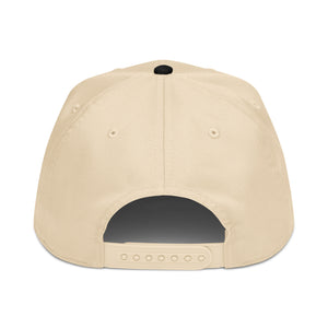 ¡Viva Detroit! Puff Embroidered 5 - Panel Cap - Cream / Black / Red - Pure Detroit