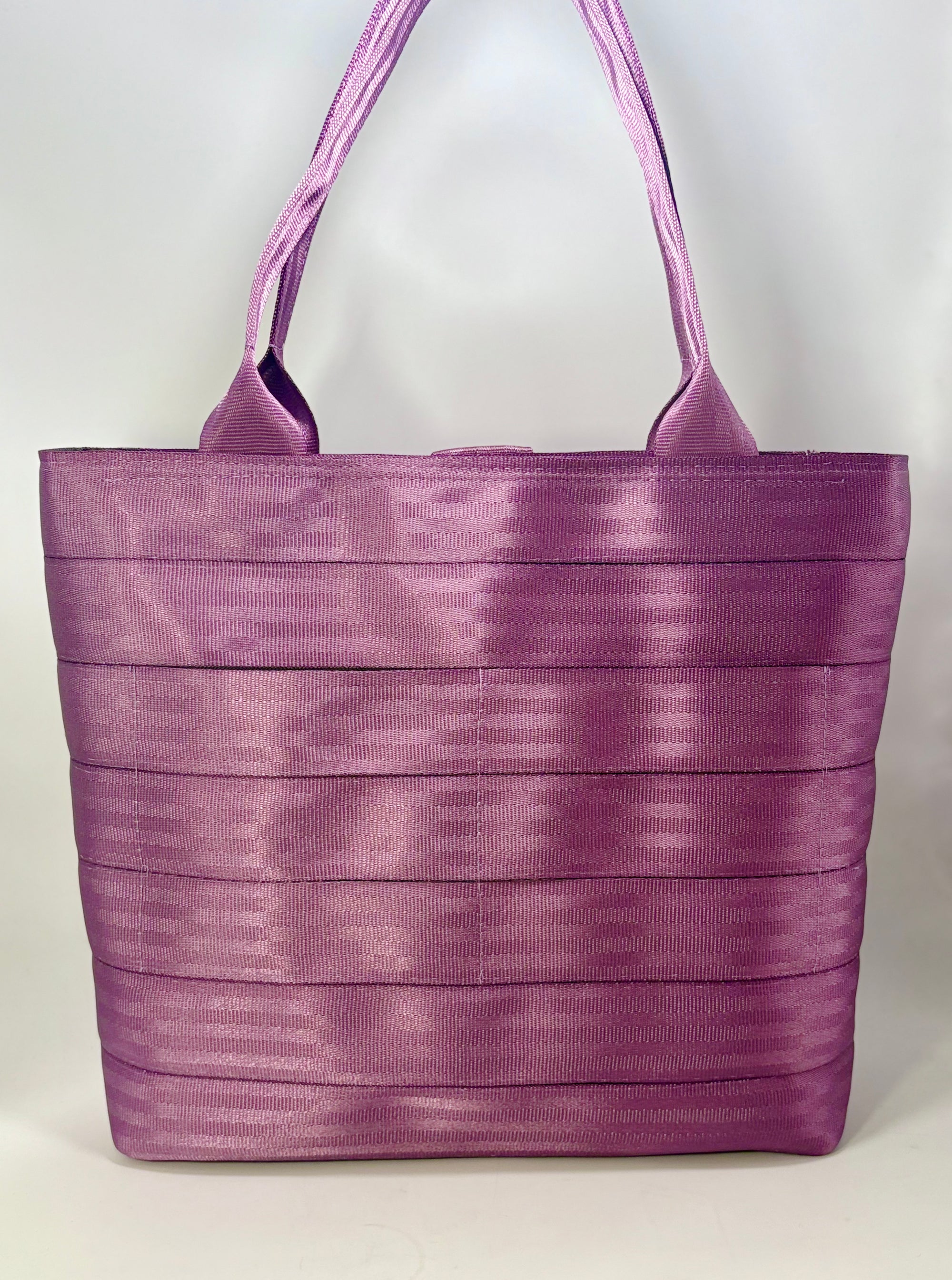Pure Detroit OFFICIAL - Large Tote Seatbelt Bag - Lilac PRE ORDER Seatbelt Bags