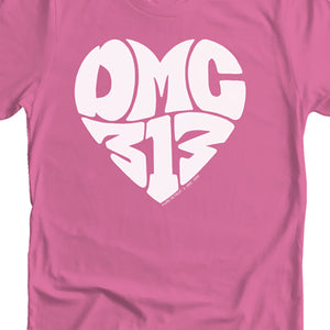 DMC 313 Love Unisex T-Shirt - White / Pink Clothing   