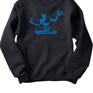 Spirit of Detroit Unisex Sweatshirt - Blue / Black sweatshirt   