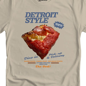Detroit Style Slice Premium Unisex T-shirt - Soft Cream