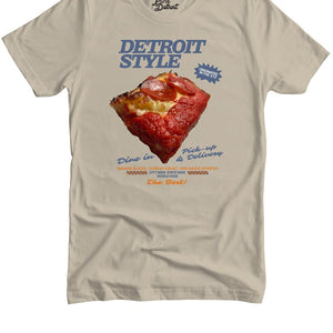 Detroit Style Slice Premium Unisex T-shirt - Soft Cream