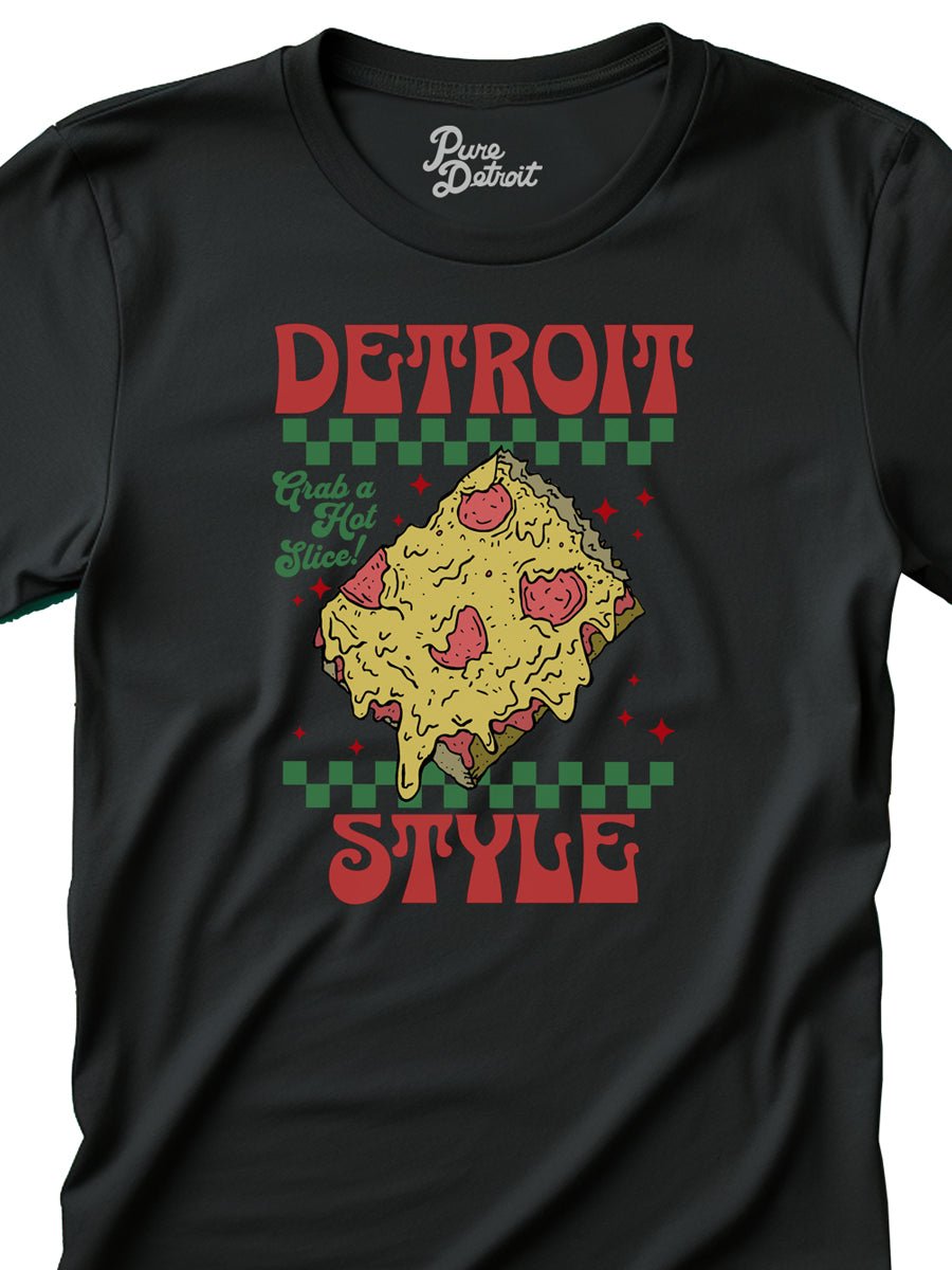 Detroit Style Unisex Premium T-shirt - Black