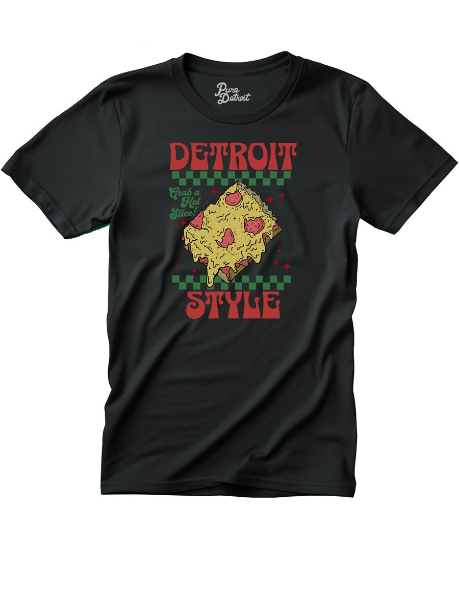 Detroit Style Unisex Premium T-shirt - Black