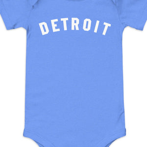 Detroit Classic Baby Onsie - Blue / White - Pure Detroit