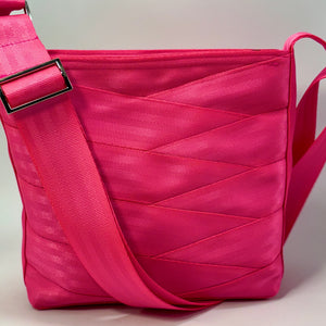Pure Detroit OFFICIAL - Medium City Slinger Tote Seatbelt Bag - Pink PRE ORDER Seatbelt Bags