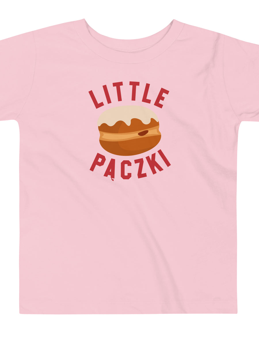 Little Paczki - Toddler T-shirt - Red / Pink toddler t-shirt