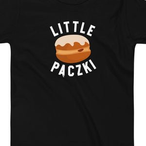 Little Paczki - Toddler T-shirt - White / Black toddler t-shirt