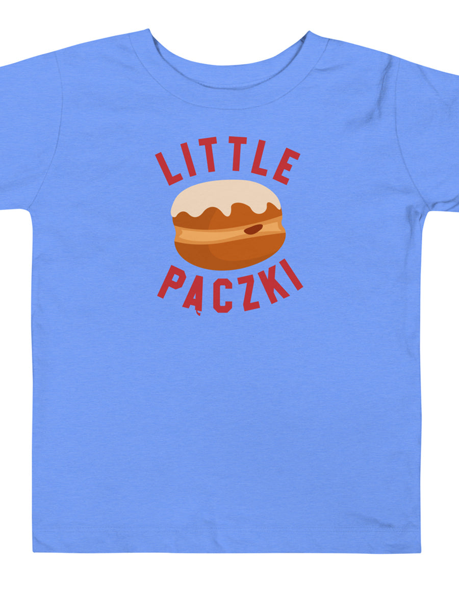 Little Paczki Toddler Short Sleeve T-shirt - Blue toddler t-shirt