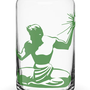 Spirit of Detroit Can-shaped Glass - 16 oz    